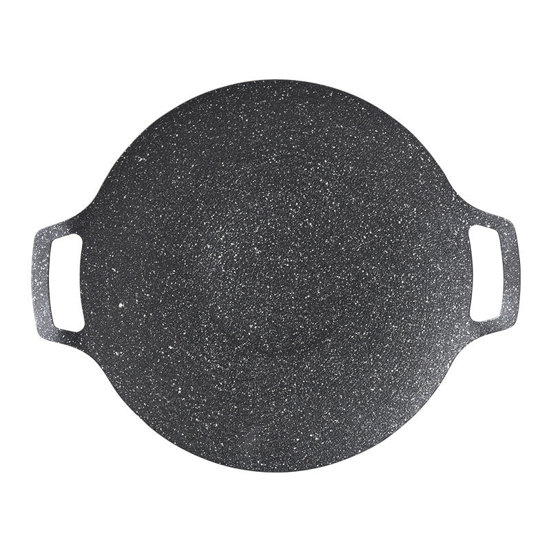 Korean style maifan stone grill pan non-stick iron plate grill cassette stove for home bbq plate camping outdoor korean style multifunctional