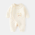 Yellow (bear head collar warm romper)