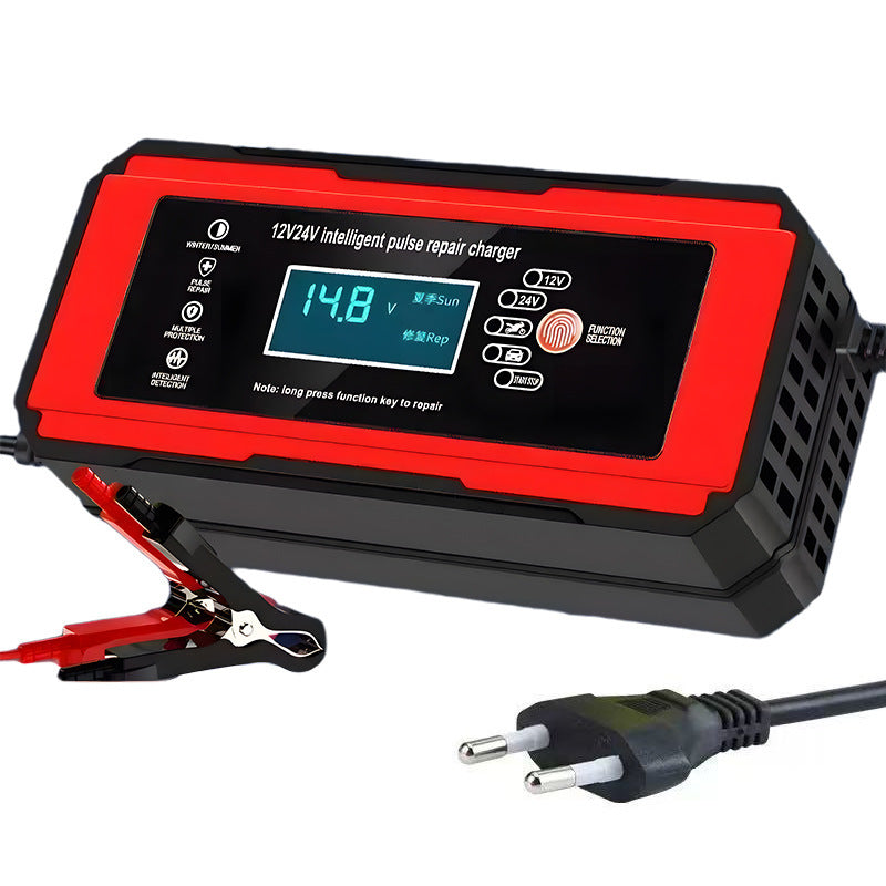 Car battery charger motorcycle battery charger 12v24v10a high power charger export direct supply