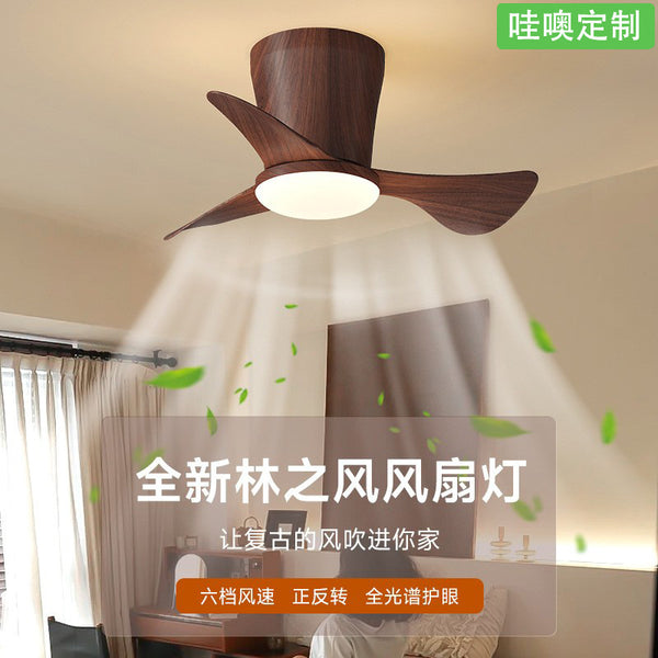 [Wow] Medieval fan light Fan ceiling light 2025 New ceiling fan light Retro eye protection variable frequency electric fan