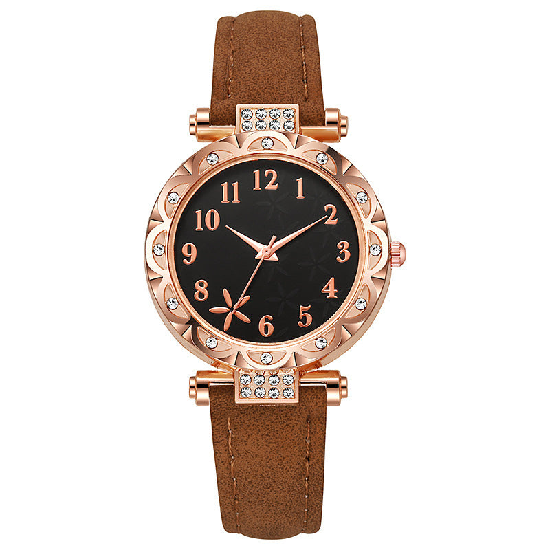 duoduo popular starfish dial women's quartz watch xiyin belt watch women's source manufacturer wholesale and delivery
