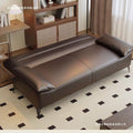 Cat scratch leather sofa bed all-in-one dual-purpose small apartment foldable sofa bed rental room three-person casual sofa bed