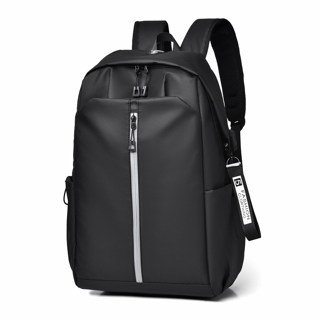 Simple backpack 16-inch men's and women's casual backpack, junior high school college student fashion trend backpack