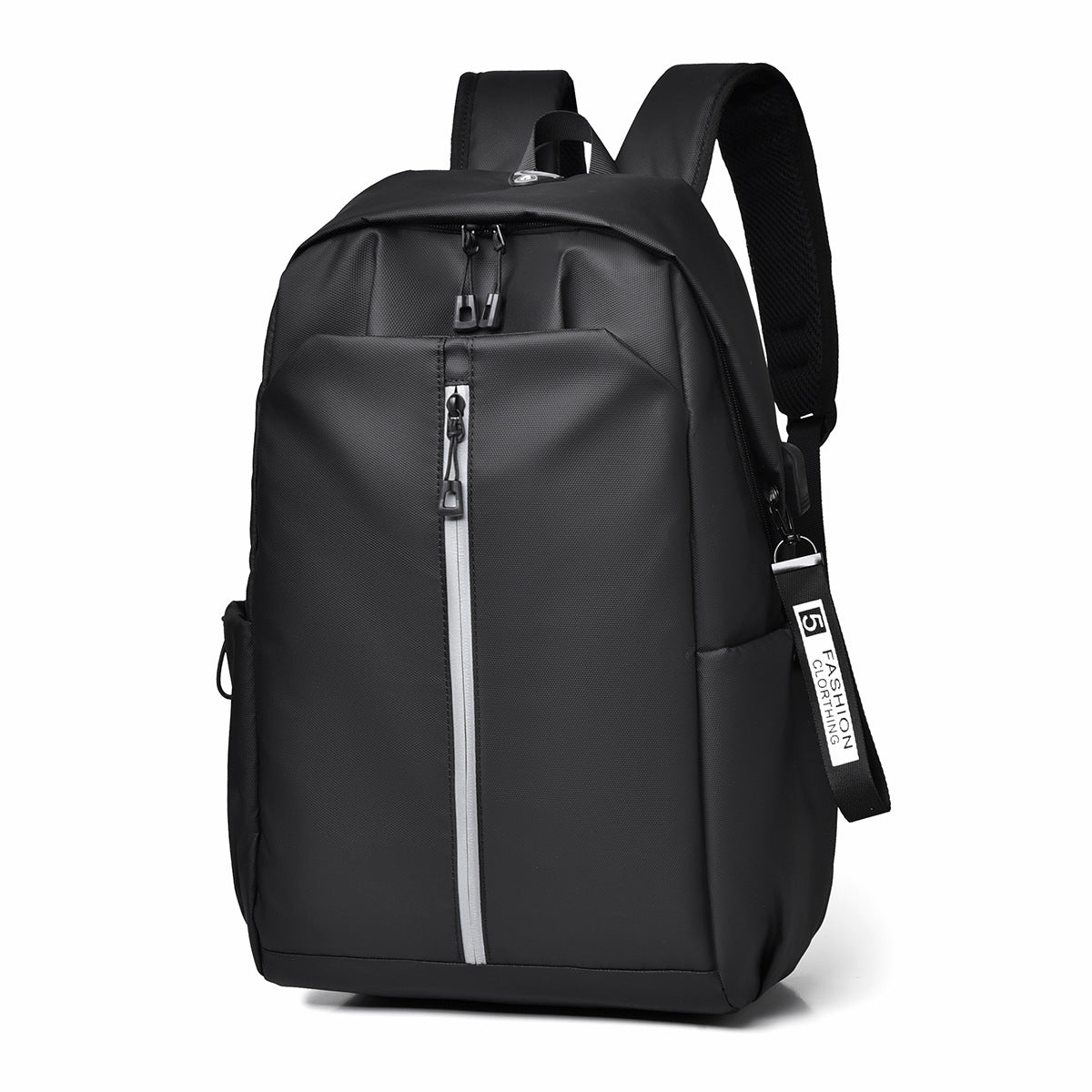 Simple backpack 16-inch men's and women's casual backpack, junior high school college student fashion trend backpack