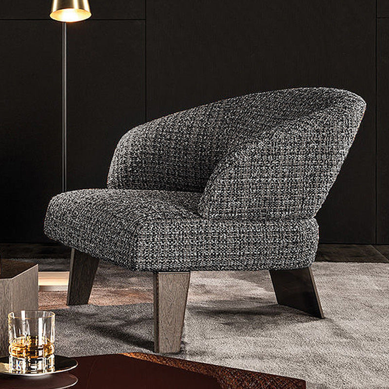 Italian normcore casual chair retro movable richard sofa chair living room wabi-sabi style designer single sofa chair