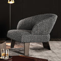 Italian normcore casual chair retro movable richard sofa chair living room wabi-sabi style designer single sofa chair