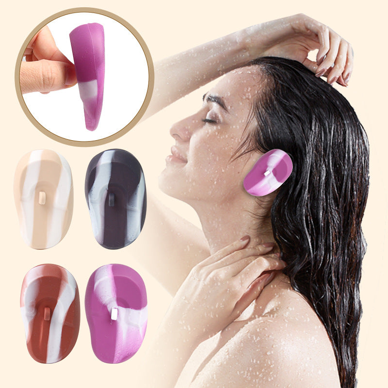 Cross-border hot-selling hair dyeing gradual change silicone earmuffs hair salon special perm baked oil waterproof ear cover dyeing and ironing tool