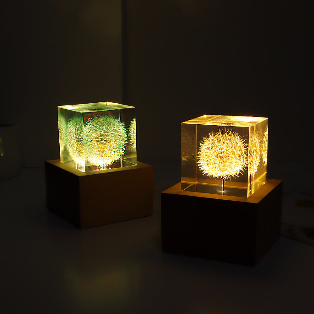 Dandelion flower dried flower immortal flower specimen DIY resin Epoxy flower material decorative bag flower arrangement