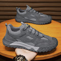 2025 hot-selling men's construction safety shoes: all-season, slip-resistant, wear-resistant, thick-soled, trendy, breathable, and odor-resistant work shoes
