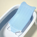 Baby bath net headrest bath bed kids non-slip bath support net newborn bathing net baby bath rack hangable bath mat