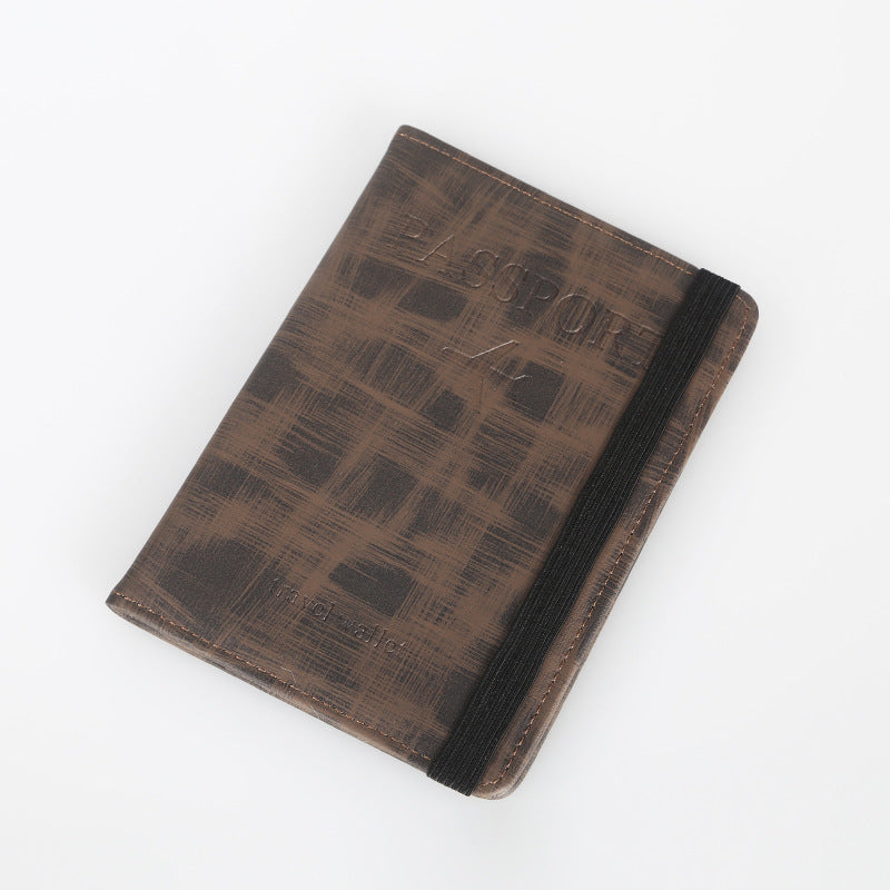 Passport Clip Photo Protective Case Passport Storage Bag Card Bag Document Storage Bag Passport Bag Travel Ticket Clip