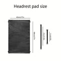 hot-selling sofa cushion chair headrest protective cover lounge chair headrest cushion easy to remove sofa lounge chair neutral leather cover