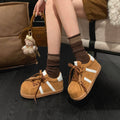 Best sellingeasiest for matchniche stylethick sole sneakers for women spring german training shoes 2026new arrivalhidden heelsportscasual bread shoes