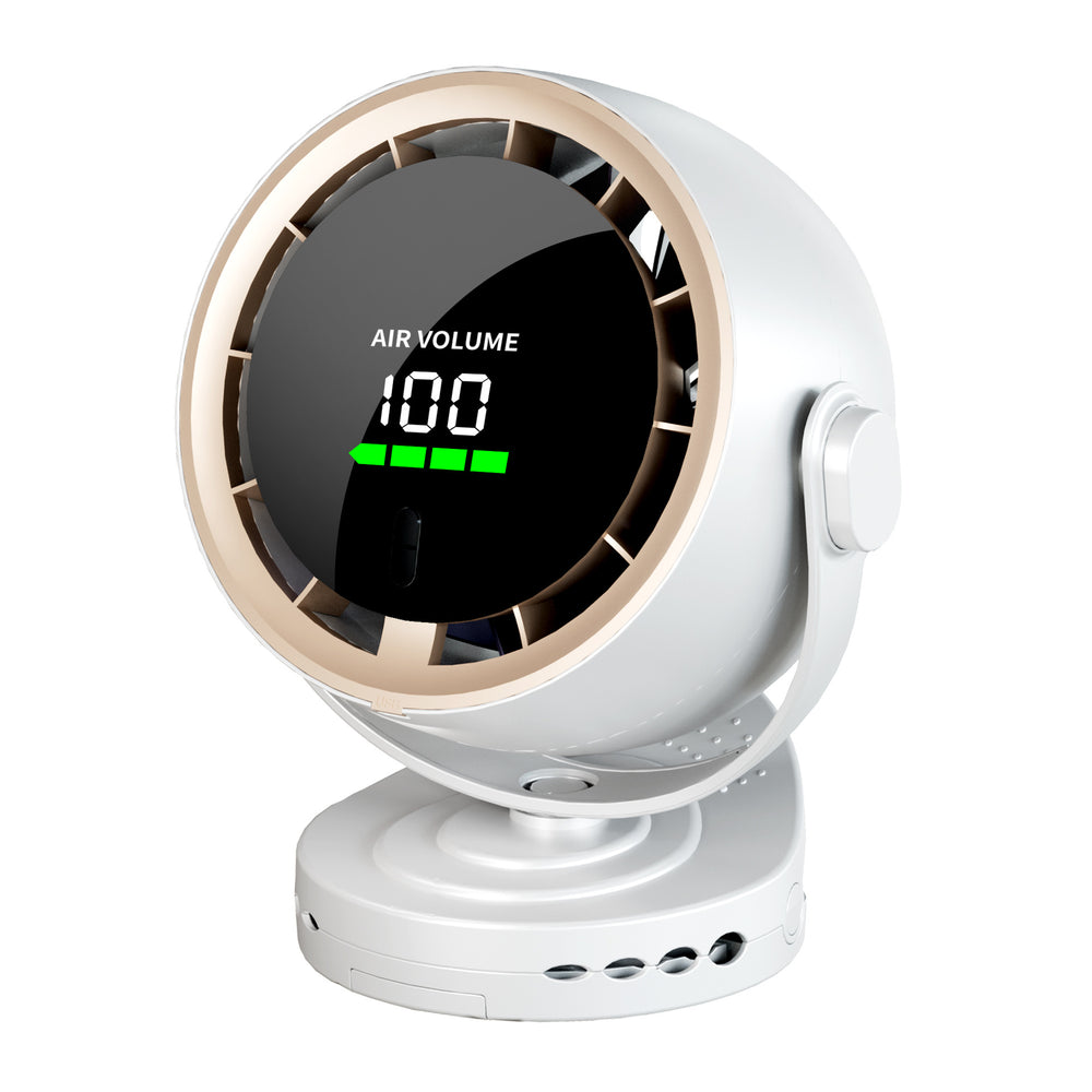 New arrival cross-border desktop circulation fan usb charging high speed 100-speed turbine wall-mounted remote control timing desktop fan