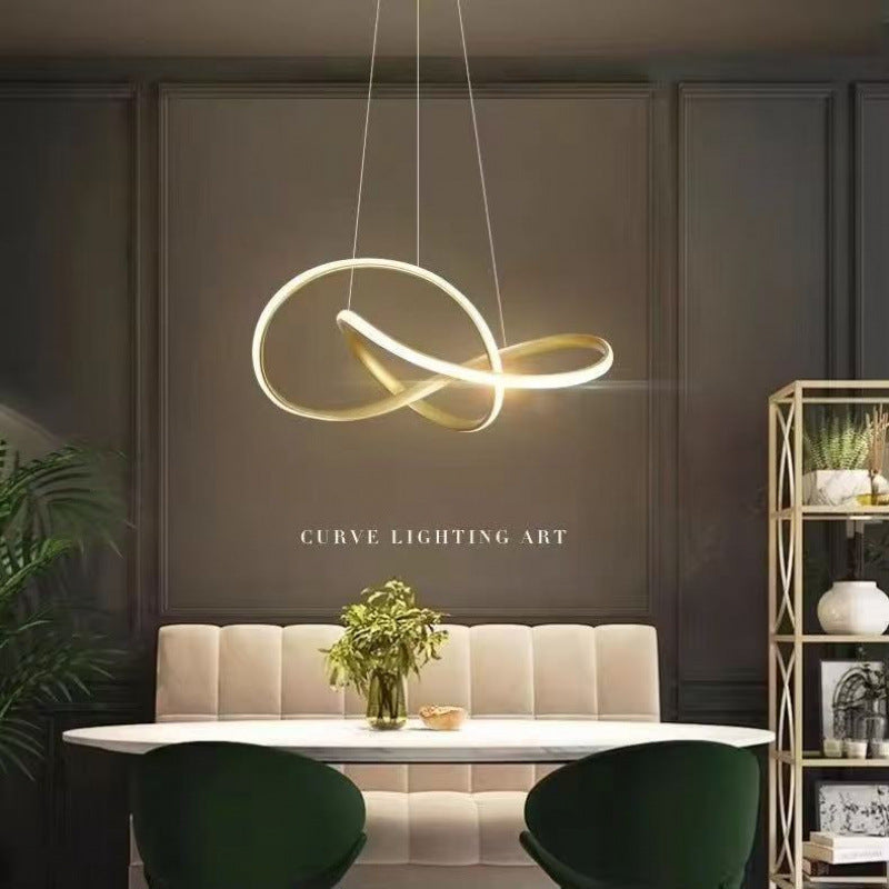 2025 genuine chandelier modern simple fashion lamp Zhongshan lighting new restaurant dining table bar net bedroom chandelier