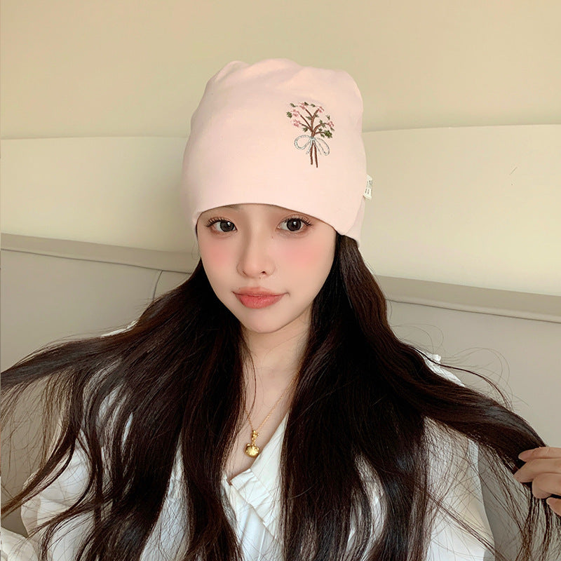 Postpartum hat - cute spring/summer 95% cotton maternity cap, pregnancy headband, headscarf, windproof, autumn/winter trendy style for new mothers