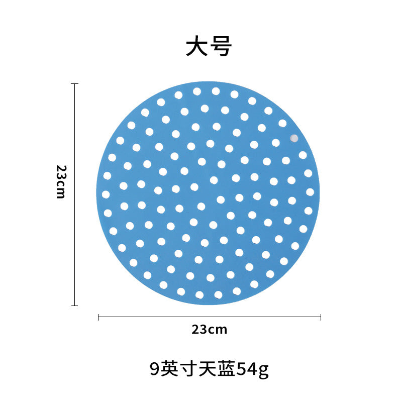 hot-selling food-grade silicone air fryer mat, heat-resistant silicone mat, reusable anti-scald silicone placemat