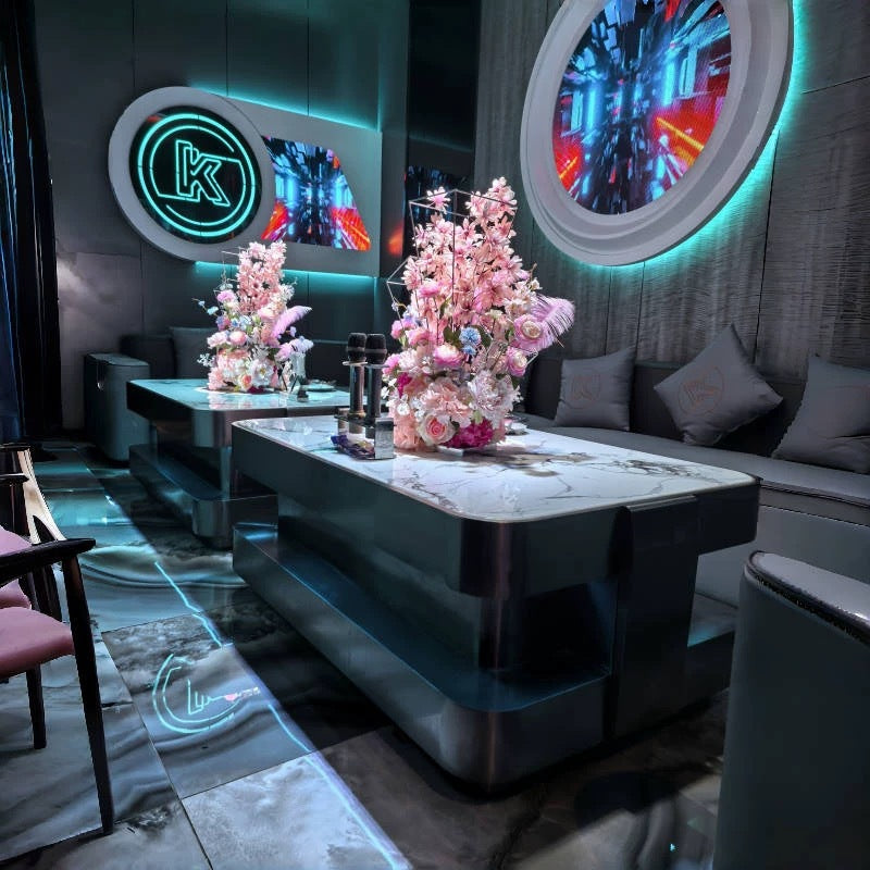 Professional custom ktv abyss luminous coffee table bar club bar counter box special ktv coffee table