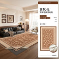 Removable and washable carpet living room frenchretro double layer machine washable sofa sound insulation pad medieval style removable carpet