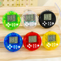 mini handheld game console keychain - tetris electronic game console - handheld console - schoolbag creative ornament
