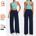 Sports vest suit running outdoor breathable looseslimming look yoga clothes women's pilates beautiful training vest