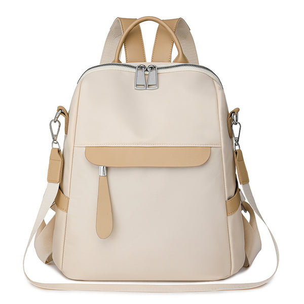 Large capacity lightweight fashion shoulder travel bag New Oxford cloth women's backpack Simple casual commuter bag