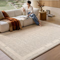 Living room carpet new arrivalclassyaccessible luxury no-wash sofa floor mat coffee table bedroom waterproof wipeable for homecasual modern
