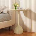 Influencer-approved iron side table - mini coffee table, bedside table, minimalist modern small round table, living room storage shelf