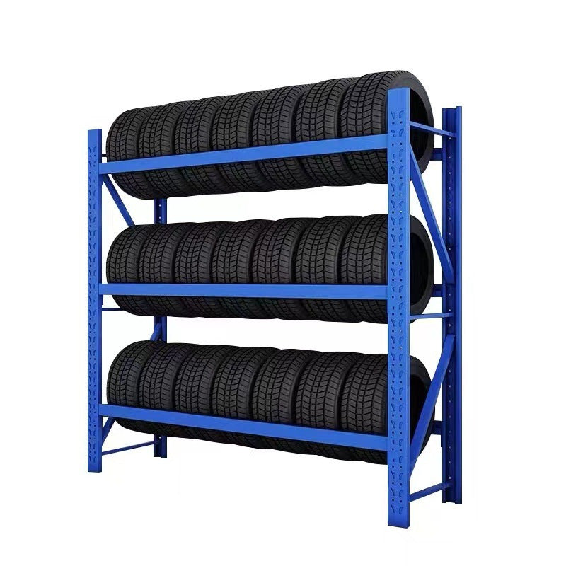 Source Manufacturer Storage Shelves Auto Supplies 4S Store Shelves Wheel Hub Display Rack Tire Rack Car Tire Display Rack