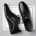 Men's spring new soft leather loafers business casual men's leather shoes slip-on tiktok viral hot seller