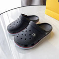 Customized 2022 new clogs women's summer outdoor korean style couple fashion beach shoes wear-resistant sandals and slippers for men