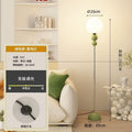 Nordic style frosted iron led multi-color adjustable cream style simple floor lamp living room bedroom ins popular modern
