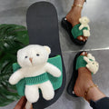 2024 european and american export plus size bear summer sandals women's platform slides beach shoes wholesale & dropshipping