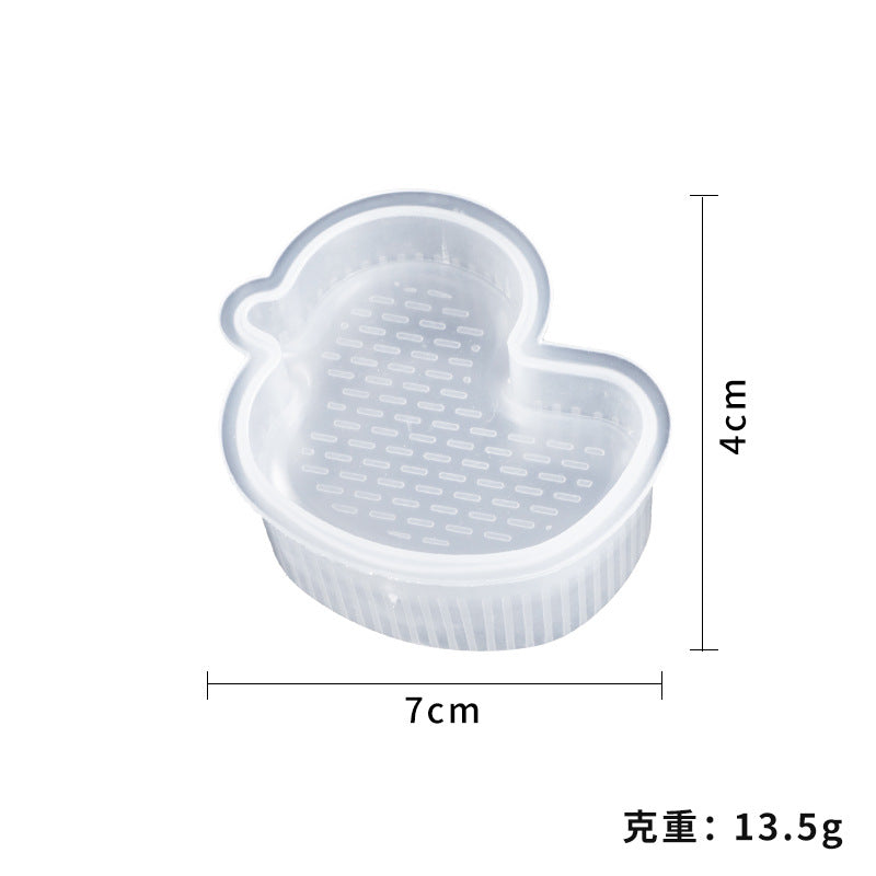 Creative cartoon triangle rice ball mold - household rice ball maker for kids' bento boxes - wholesale nori sushi molds