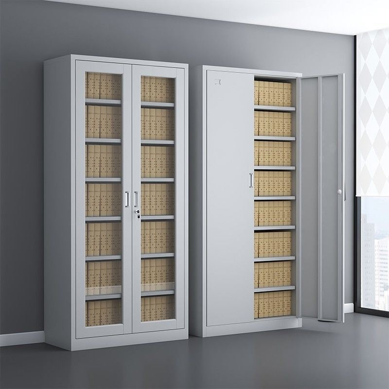 Metal file cabinet office document storage steel certificate locker home storage cabinet