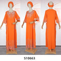 Aliexpress  cross-border sourcing: african fashion women's mid-sleeve everyday commute dress