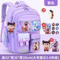 Large purple + free pendant + watch + card holder + 9-piece set