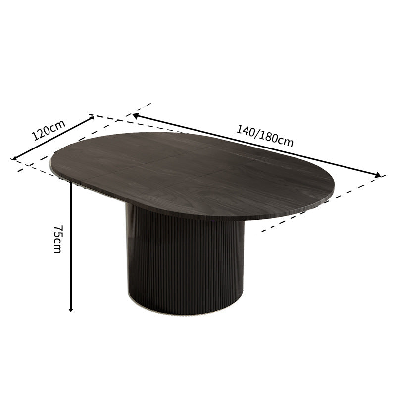 Nordic minimalist round table - direct from the manufacturer. perfect for small spaces, extendable dining table, customizable round table, light luxury coffee table
