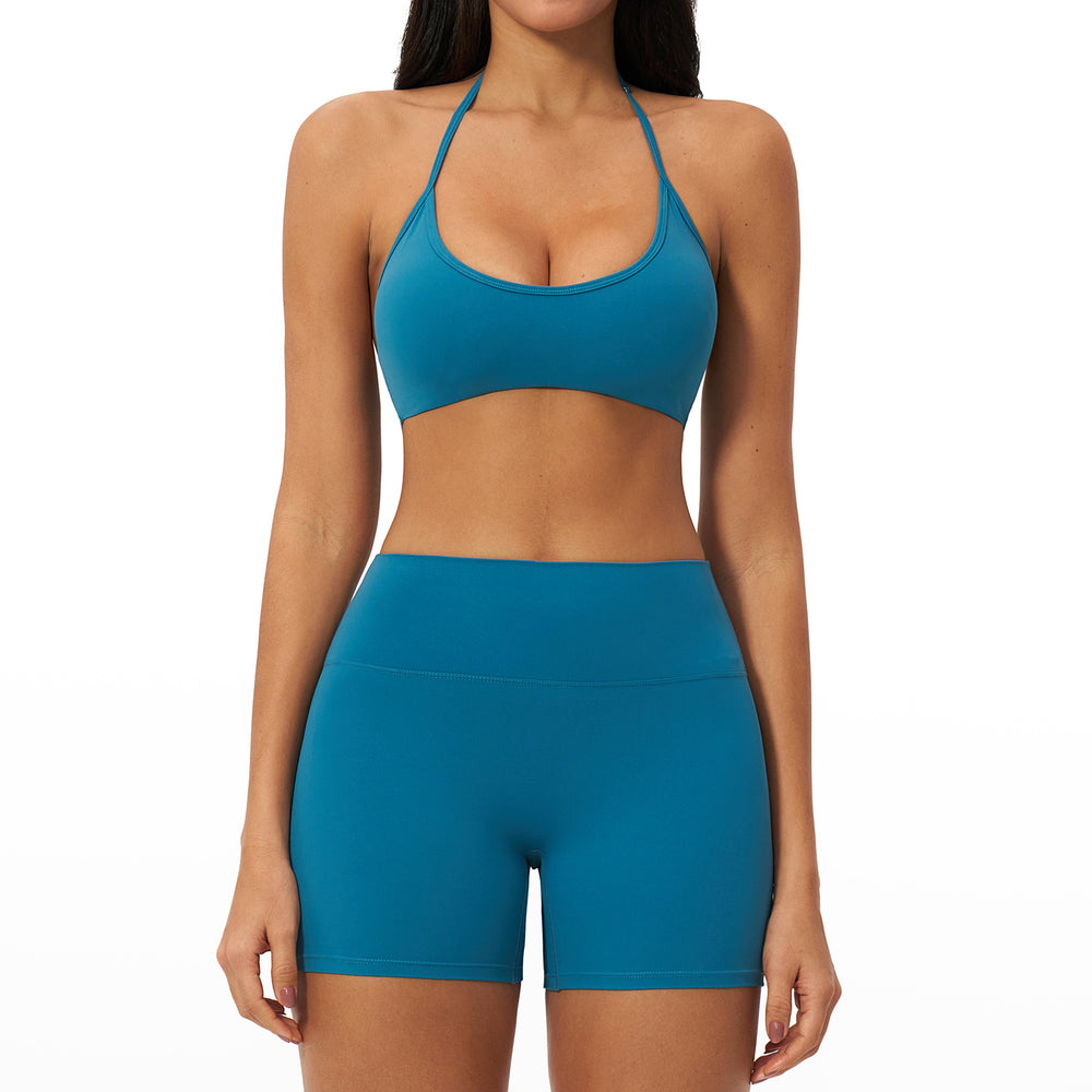 quick-drying yoga clothes suit breathable elastic casual yoga suit seamless running fitness clothes for women 2551