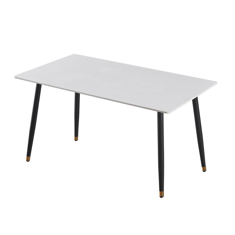 Nordic light luxury sintered stone dining table - modern minimalist design for small spaces - direct from the manufacturer - multiple sizes available