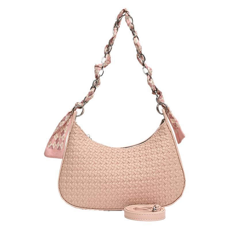 New French niche high-end underarm baguette bag women's 2025 new trendy and versatile ins chain shoulder bag