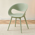 Scandinavianthickened plastic dining chair modern popular cafe dessert shop back chair casual engineering desk chair for home