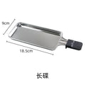 Stainless steel hand plate double-layer electric oven matching hand plate korean electric oven hand plate barbecue accessories wholesale tools