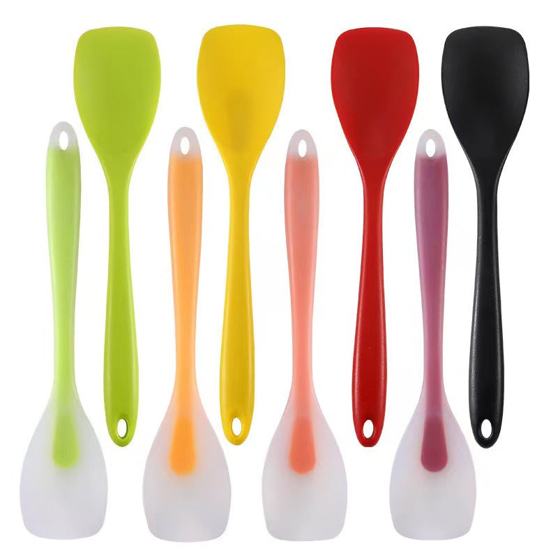 Silicone non-stick pan butter butter silicone duck tongue spatula all-in-one duck tongue salad cooking spatula