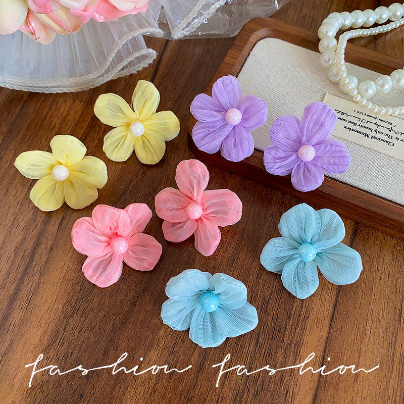 Super fairy elegantsweet purple flower earrings for women popularclassysense small fresh earrings stylisheasiest for match earrings