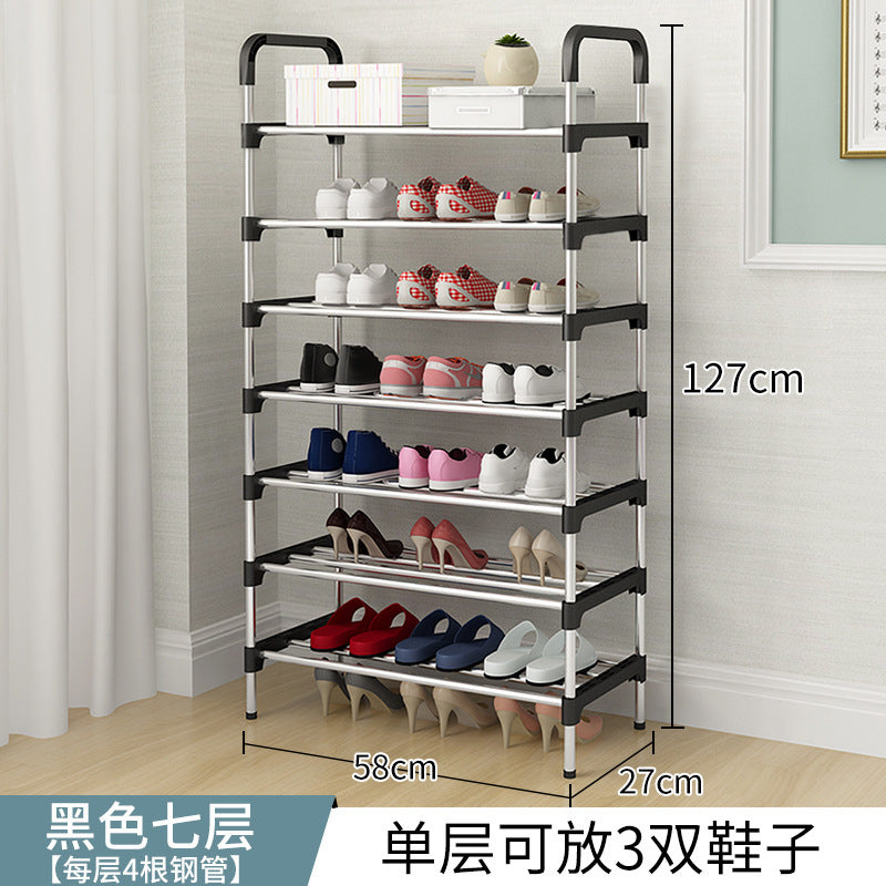 Simple home shoe rack Multi-layer space-saving home assembly Door shoe cabinet Simple modern economical dormitory shelf