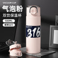 316 stainless steel vacuum insulated tumbler - large capacity, dual-drink, pop-up straw, portable water bottle for students (men & women)