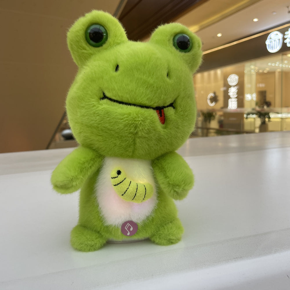 New arrival cute pet doll learns to talk, sing and dance, cute doll, small doll, stall set, plush toy batch