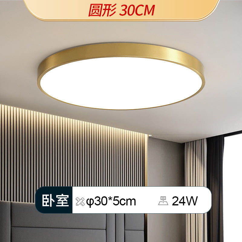 LED simple ceiling light bedroom light 2025 new master bedroom advanced lighting living room light Zhongshan lighting