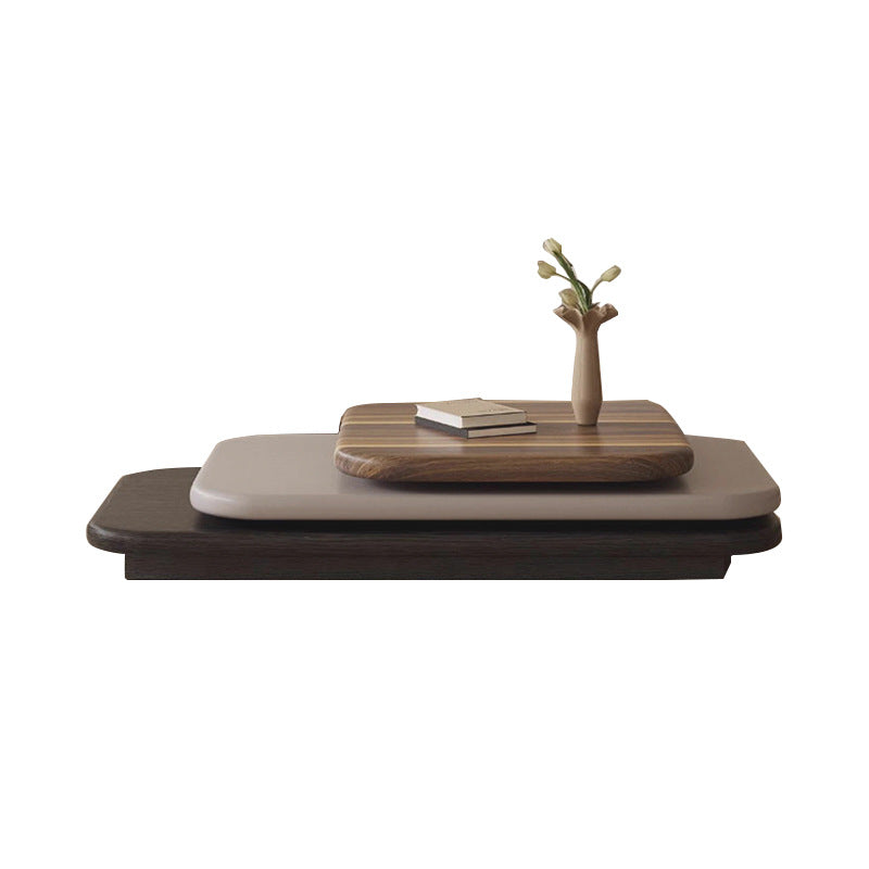 Foshan made: italian minimalist designer high-end rotating coffee table - 2025 new creative, unique shaped living room table